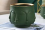 Aberto Design Maceta Decorativa Verde CY0392